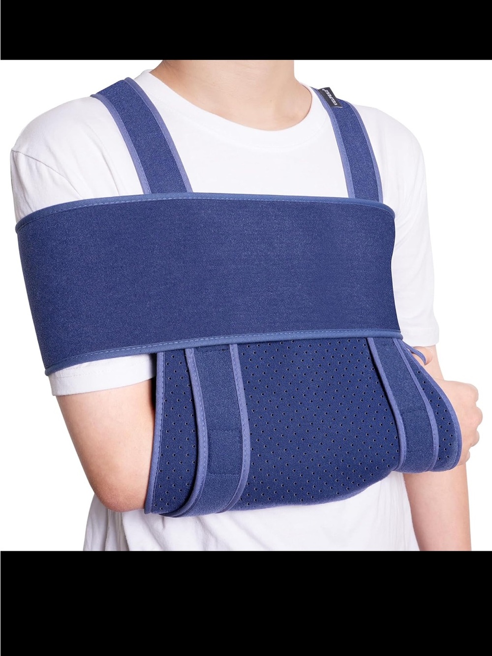 Adjustable Navy Blue Arm Sling Support